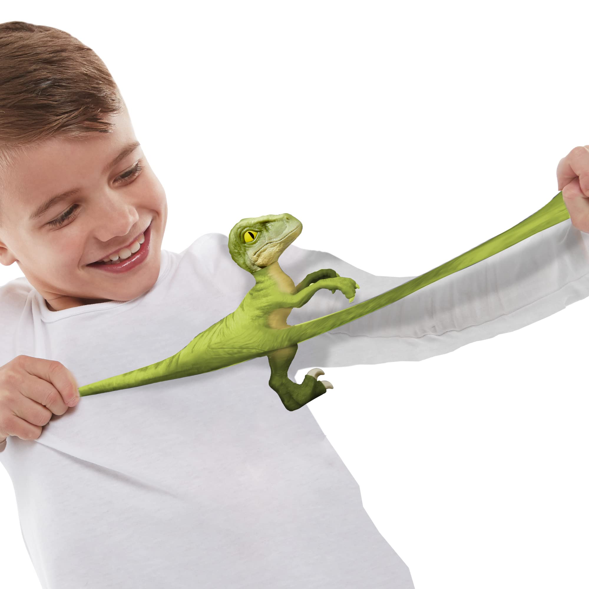 Foto 5 pulgar | Figura De Acción Heroes Of Goo Jit Zu Stretch Charlie Jurassic World - Venta Internacional.