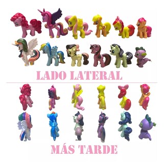 Foto 5 | Mini Figuras De Juguete My Little Pony Set Para Niños 12 Piezas Multicolor