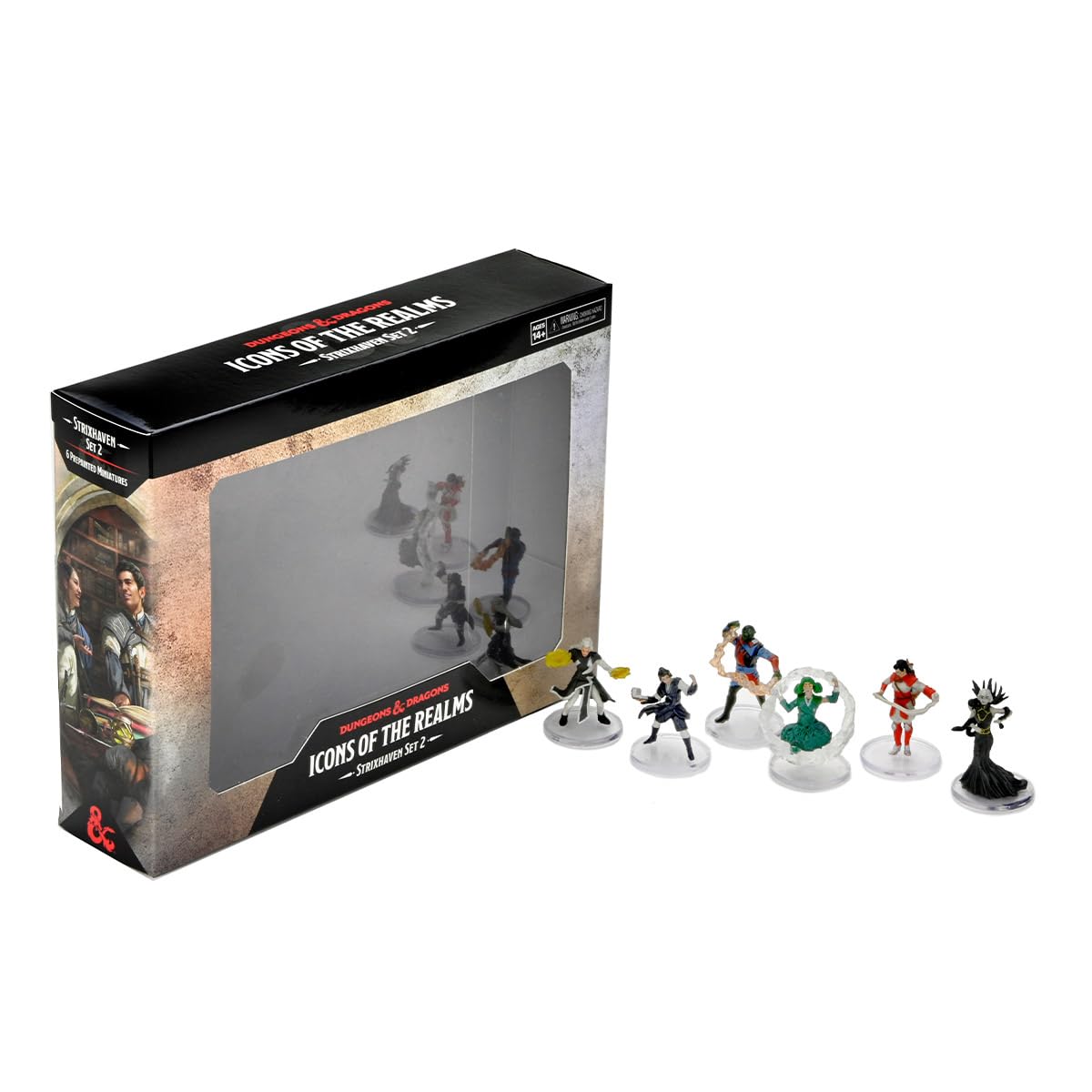 Foto 1 | Set De Miniaturas Wizkids D&d Icons Of The Realm Strixhaven Set 2 - Venta Internacional.