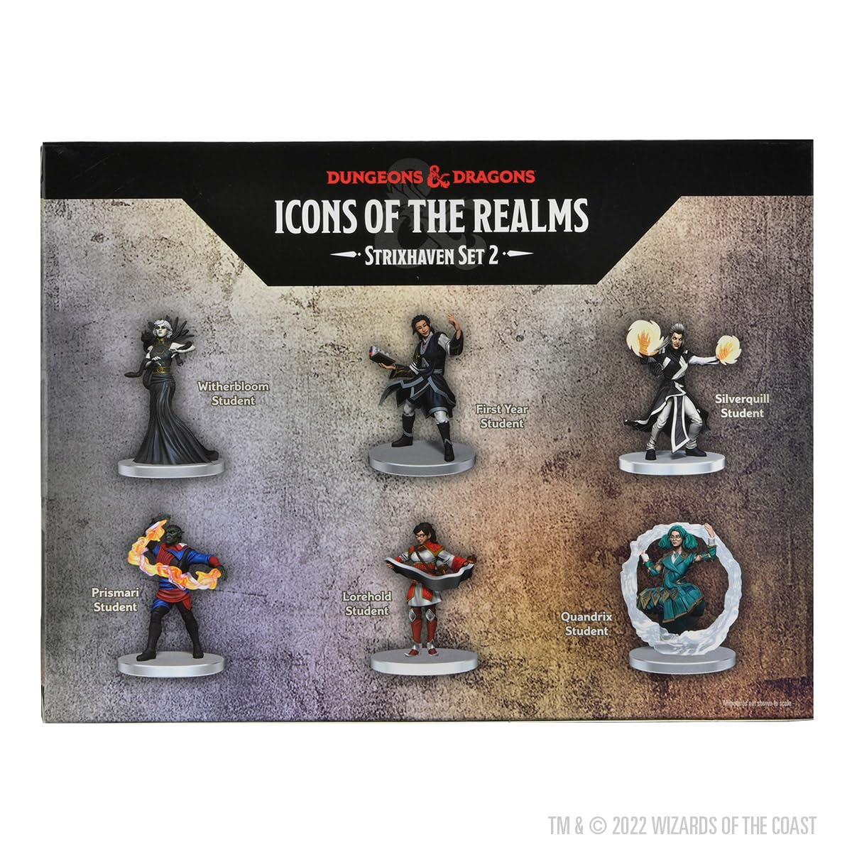 Foto 3 | Set De Miniaturas Wizkids D&d Icons Of The Realm Strixhaven Set 2 - Venta Internacional.