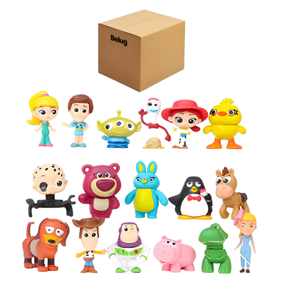 Juguetes Toy Story Coleccion 17 Pzas Mini Buzz Woody, Belug Colores