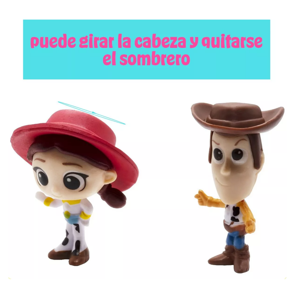 Foto 5 pulgar | Juguetes Toy Story Coleccion 17 Pzas Mini Buzz Woody, Belug Colores