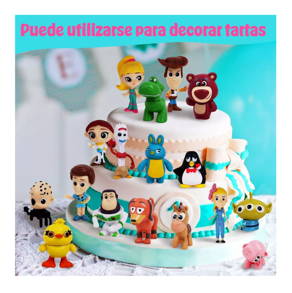 Foto 6 pulgar | Juguetes Toy Story Coleccion 17 Pzas Mini Buzz Woody, Belug Colores