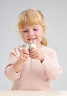 Foto 6 | Figuras de Madera Tender Leaf Toys Osos 3 Piezas - Venta Internacional