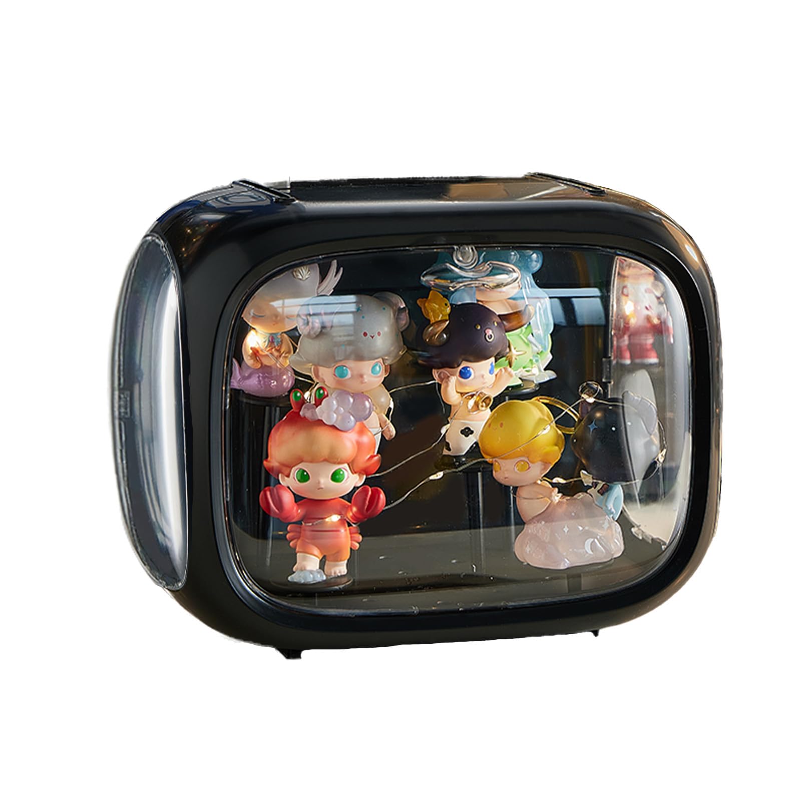 Foto 2 pulgar | Vitrina Wmm Para Figuras Con Soporte Ajustable Con Luz - Venta Internacional.
