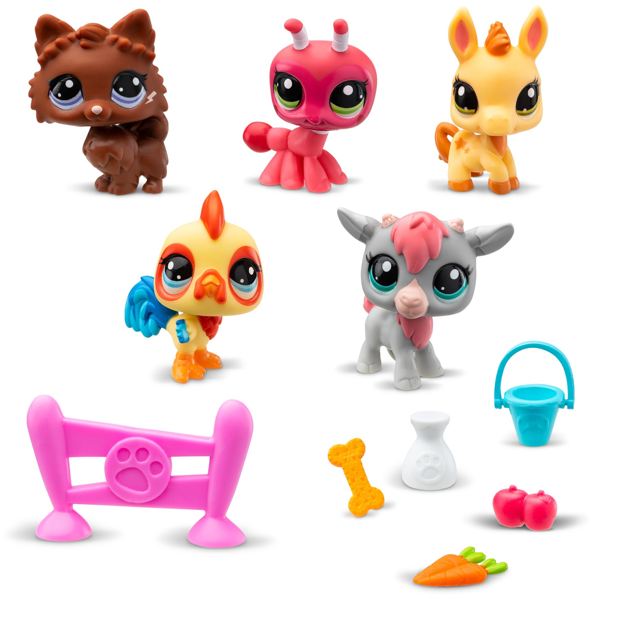Foto 3 pulgar | Set De Coleccionista Toy Littlest Pet Shop Farm Besties Gen 7 - Venta Internacional.