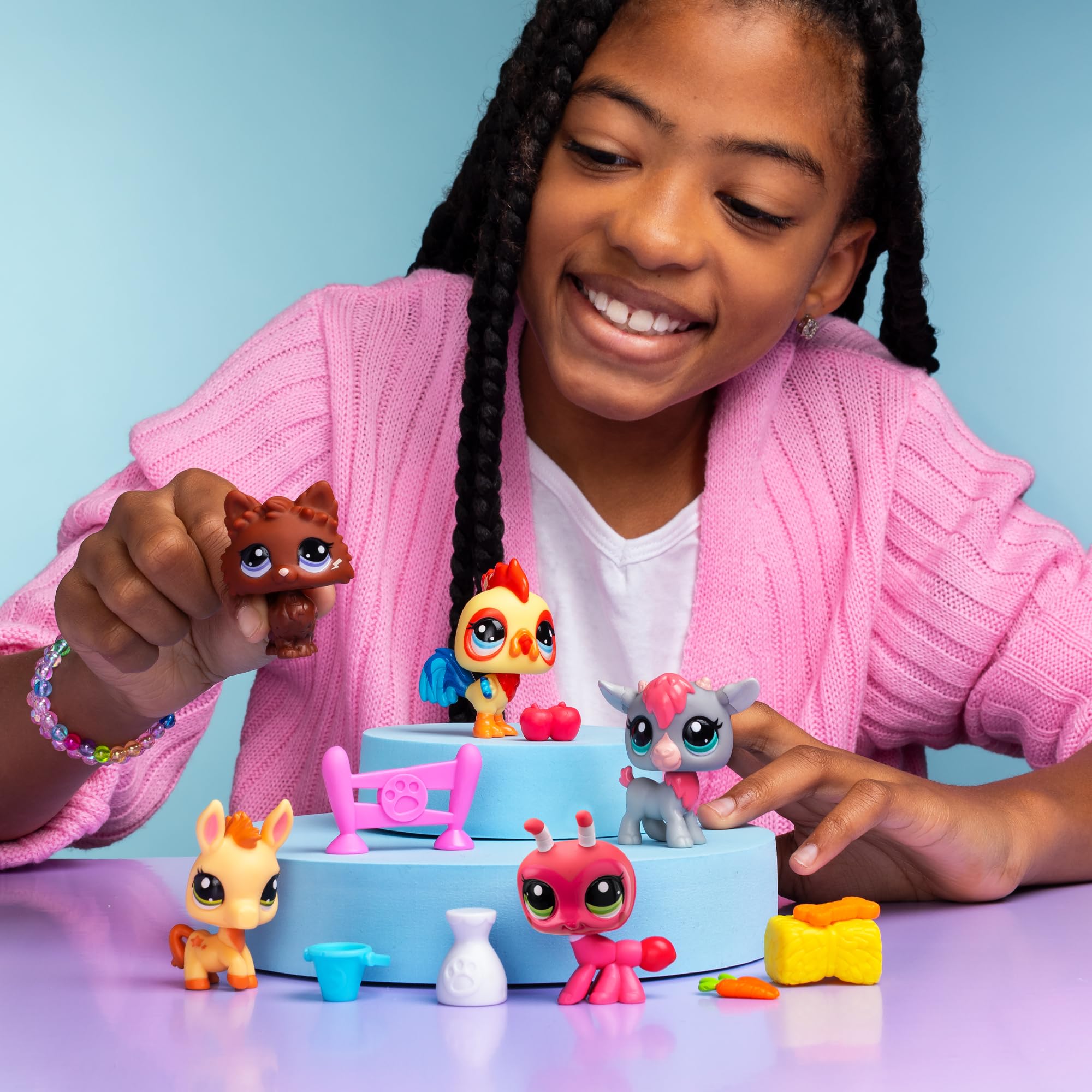 Foto 5 pulgar | Set De Coleccionista Toy Littlest Pet Shop Farm Besties Gen 7 - Venta Internacional.