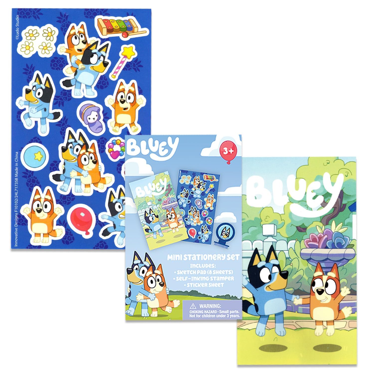 Foto 4 pulgar | Set De Regalo De Fiesta Disney Bluey Birthday Con 24 Paquetes De Actividades - Venta Internacional.