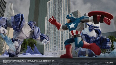 Foto 3 | Figura De Acción Disney Infinity Marvel Super Heroes 2.0 Capitán América - Venta Internacional.