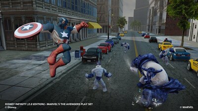 Foto 4 | Figura De Acción Disney Infinity Marvel Super Heroes 2.0 Capitán América - Venta Internacional.