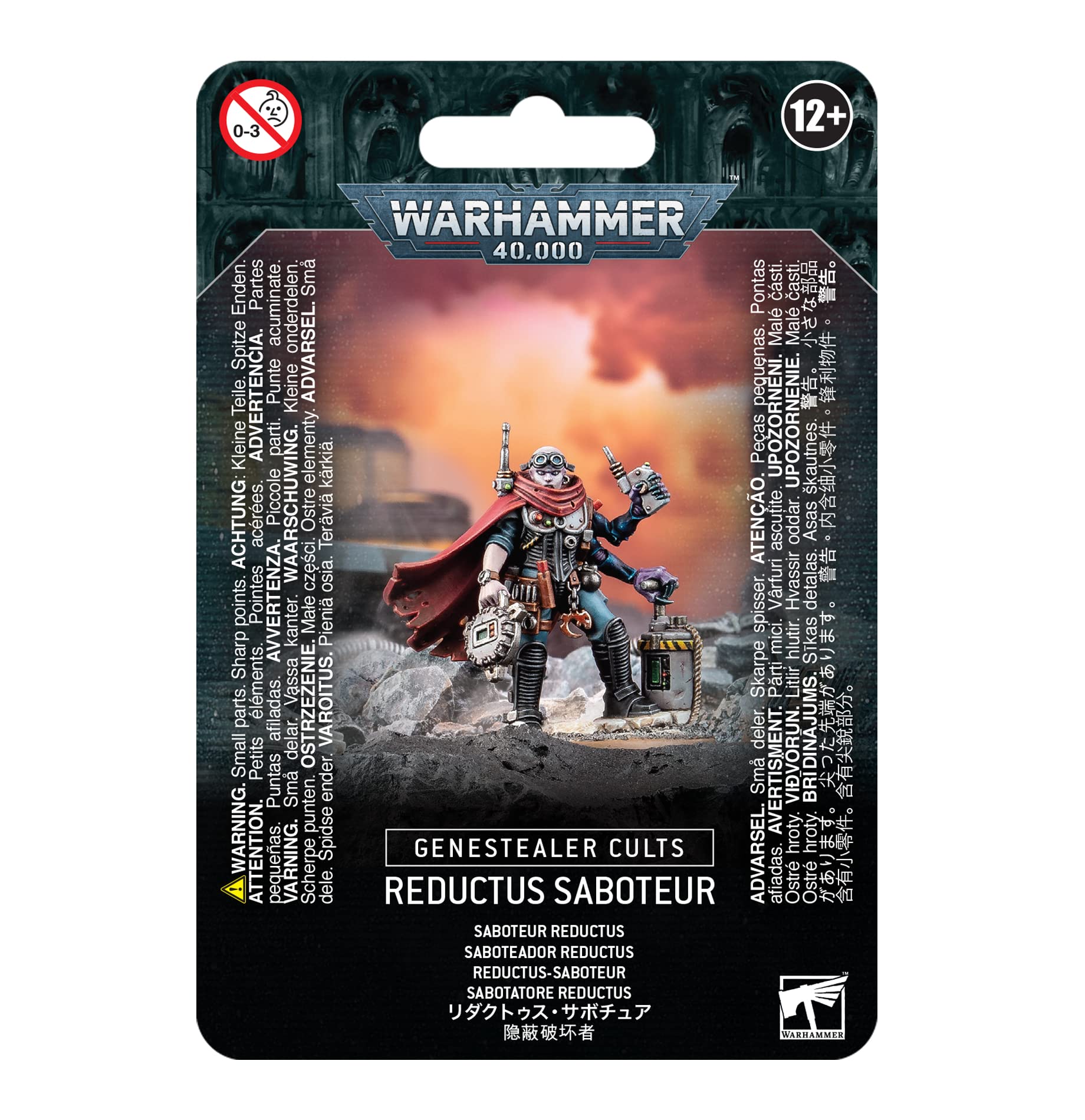 Miniature Games Workshop Warhammer 40k Reductus Saboteur - Venta Internacional.