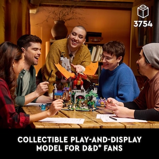 Foto 2 | Set De Construcción Lego Ideas Dungeons & Dragons Red Dragon Tale - Venta Internacional.