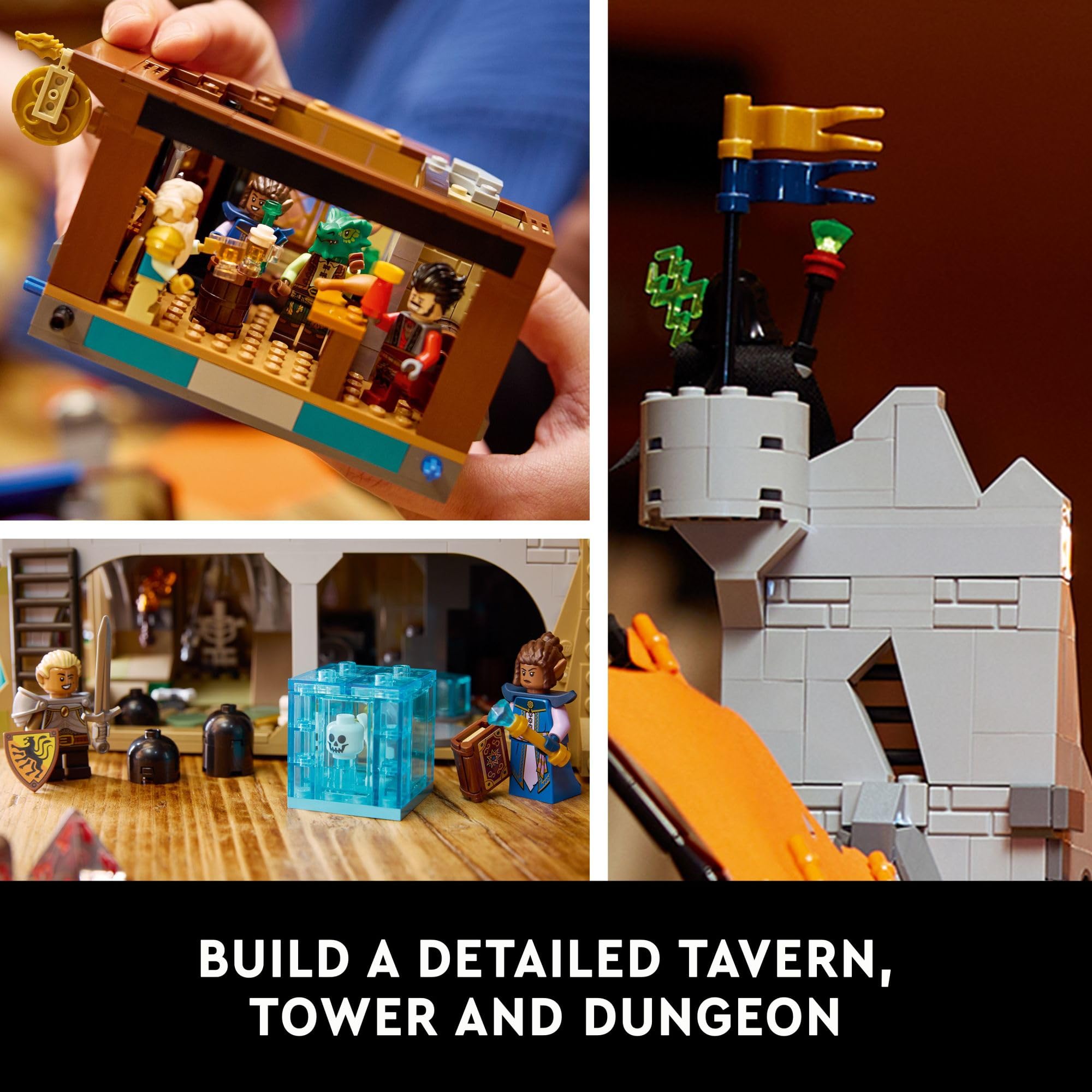 Foto 4 pulgar | Set De Construcción Lego Ideas Dungeons & Dragons Red Dragon Tale - Venta Internacional.