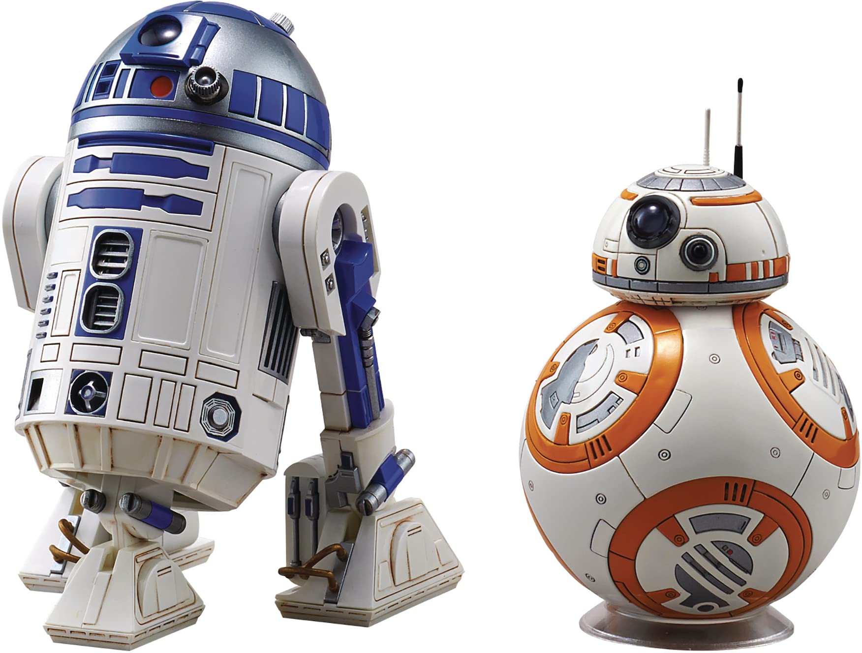 Foto 1 | Maqueta De Plástico Bandai Hobby Star Wars Bb-8 Y R2-d2 A Escala 1/12 - Venta Internacional.