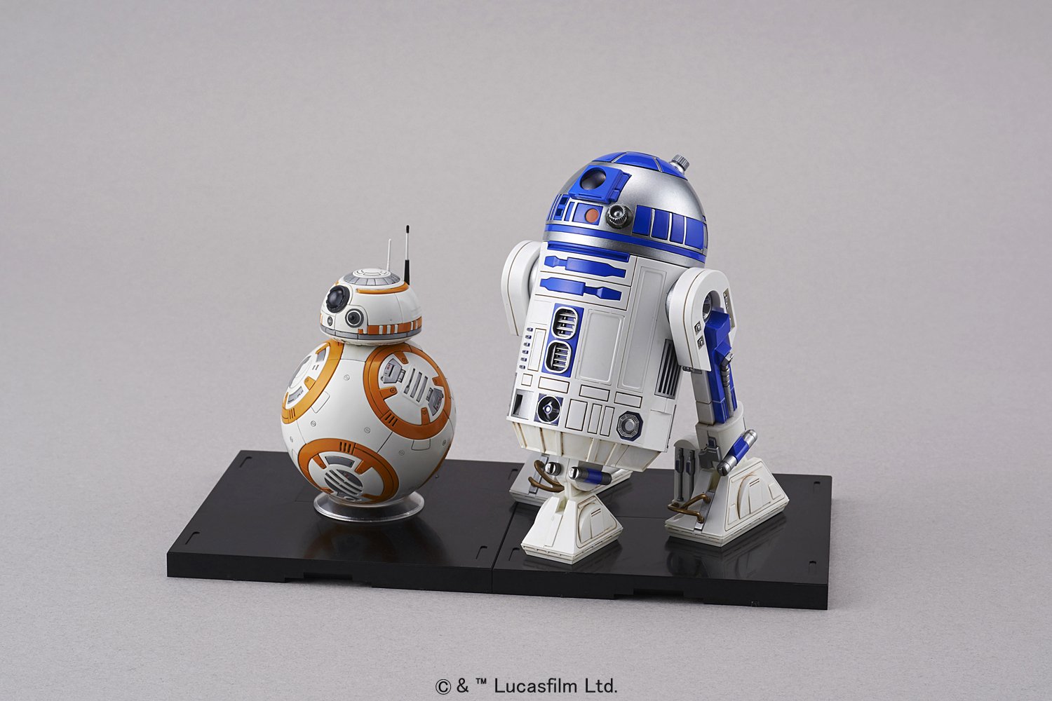 Foto 2 | Maqueta De Plástico Bandai Hobby Star Wars Bb-8 Y R2-d2 A Escala 1/12 - Venta Internacional.