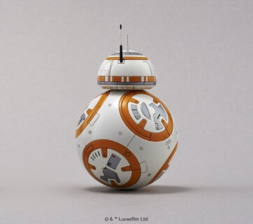 Foto 5 | Maqueta De Plástico Bandai Hobby Star Wars Bb-8 Y R2-d2 A Escala 1/12 - Venta Internacional.
