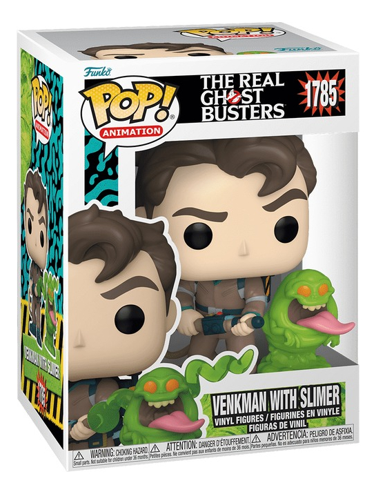 Foto 2 pulgar | Pop! & Buddy Venkman with Slimer (The Real Ghostbusters)