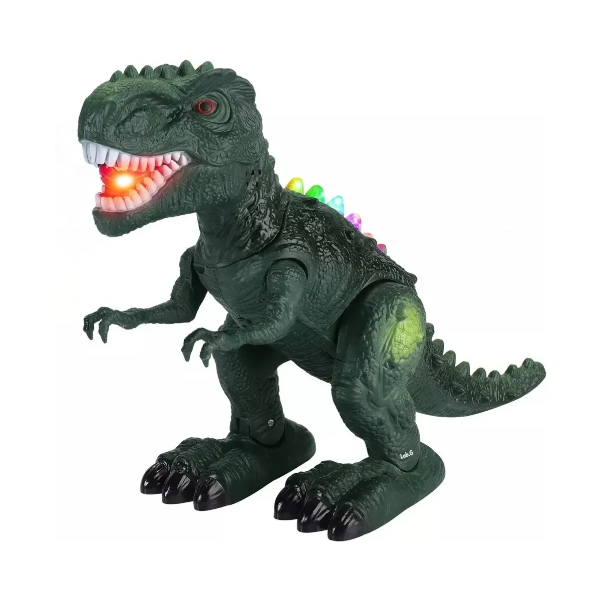 Foto 1 | Dinosaurio Rex De Juguete Con Luces Y Sonido Lab.g Verde