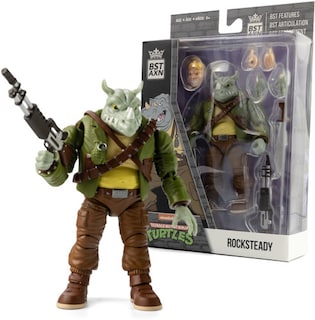 Foto 1 | Bst Axn Tmnt W3 Rocksteady 5in Figura De Acción