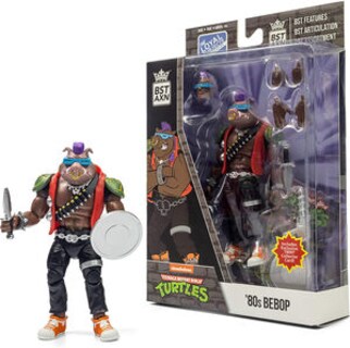 Foto 1 | Bst Axn Tmnt W3 '80s Bebop 5in Figura De Acción