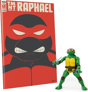 Foto 1 | Bst Axn Tmnt Raphael Comic Bundle + Figura De Acción