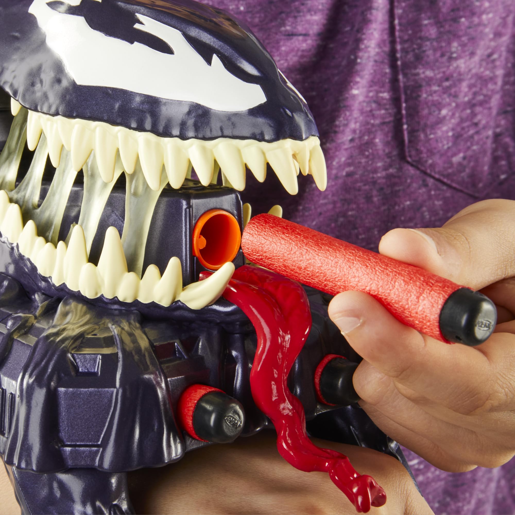 Foto 4 pulgar | Marvel Spider-man Venomversus Marvel's Venom Strike Blaster, Juguete Nerf Spider-man, Juguetes De Su - Venta Internac