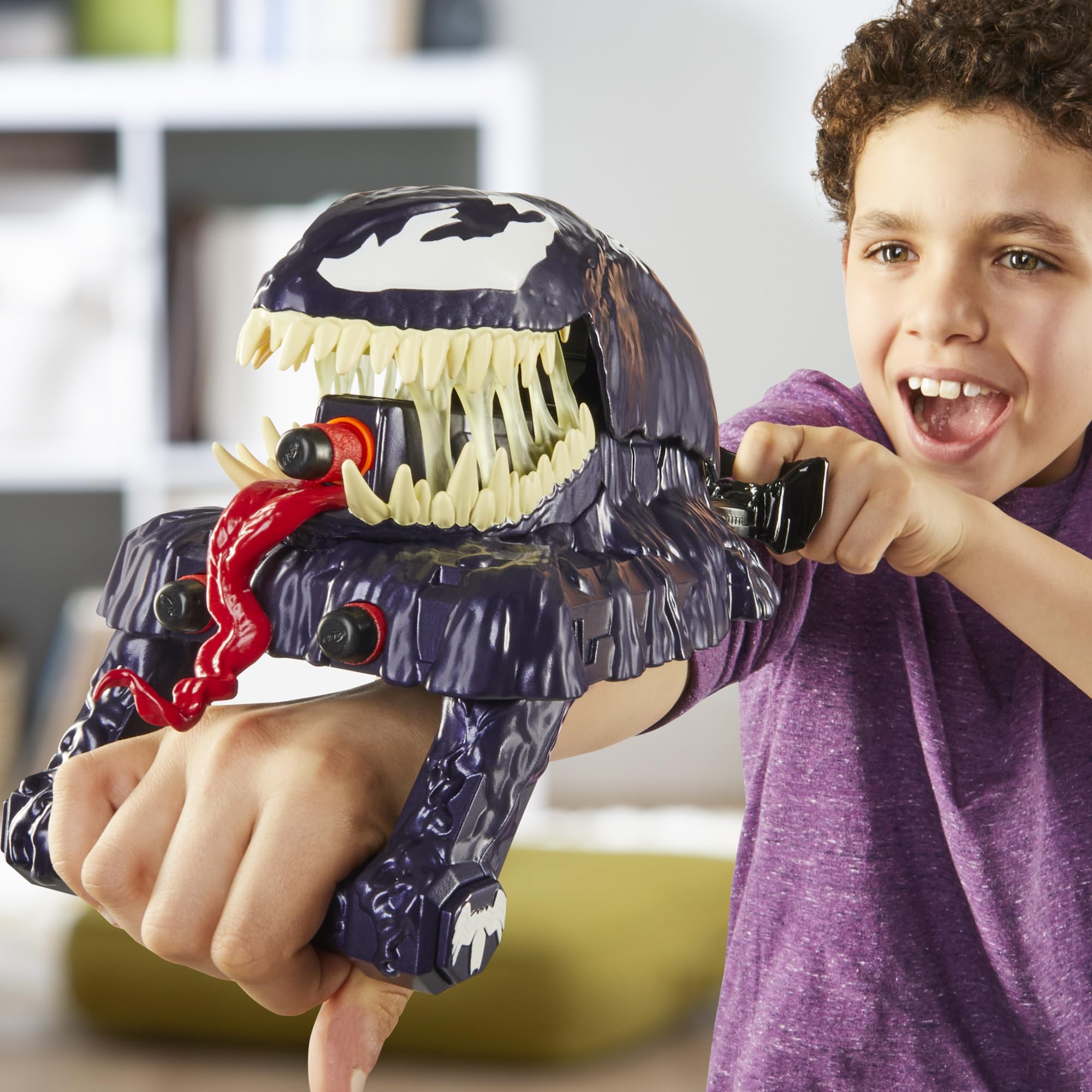 Foto 6 pulgar | Marvel Spider-man Venomversus Marvel's Venom Strike Blaster, Juguete Nerf Spider-man, Juguetes De Su - Venta Internac