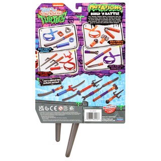 Foto 3 | Set De Juego De Rol Teenage Mutant Ninja Turtles Raphael - Venta Internacional.