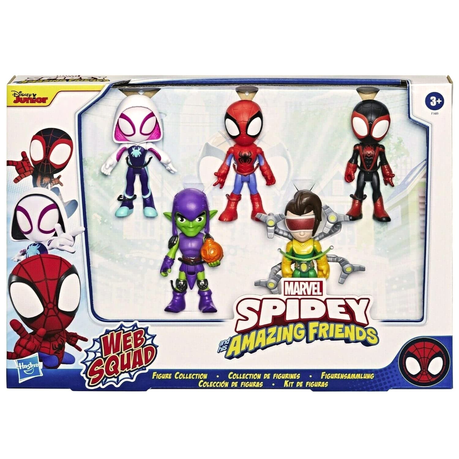 Foto 2 pulgar | Colección De Figuras Hasbro Marvel Spidey Y Sus Increíbles Amigos - Venta Internacional.