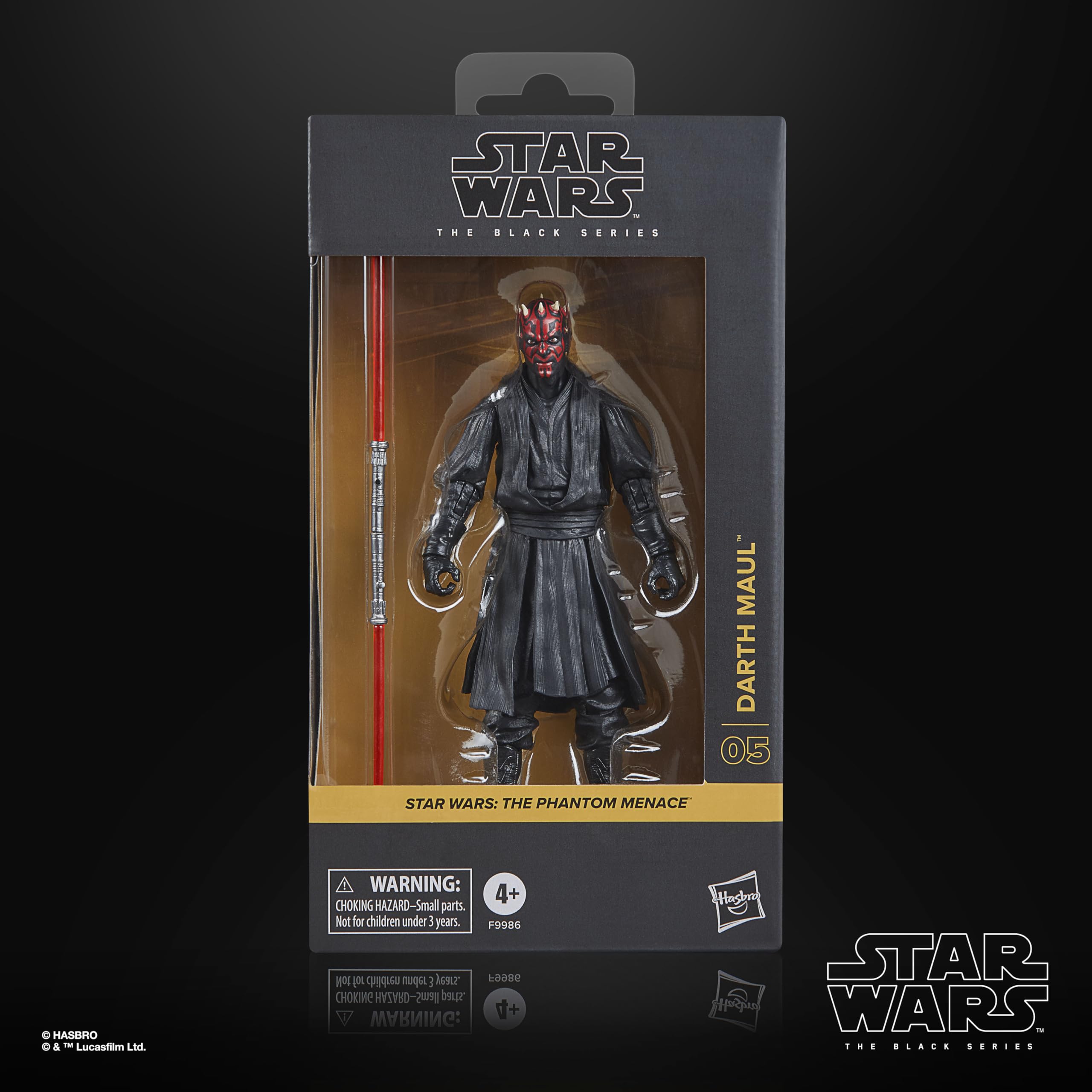 Foto 2 | Figura De Acción Star Wars The Black Series Darth Maul 15 Cm - Venta Internacional.
