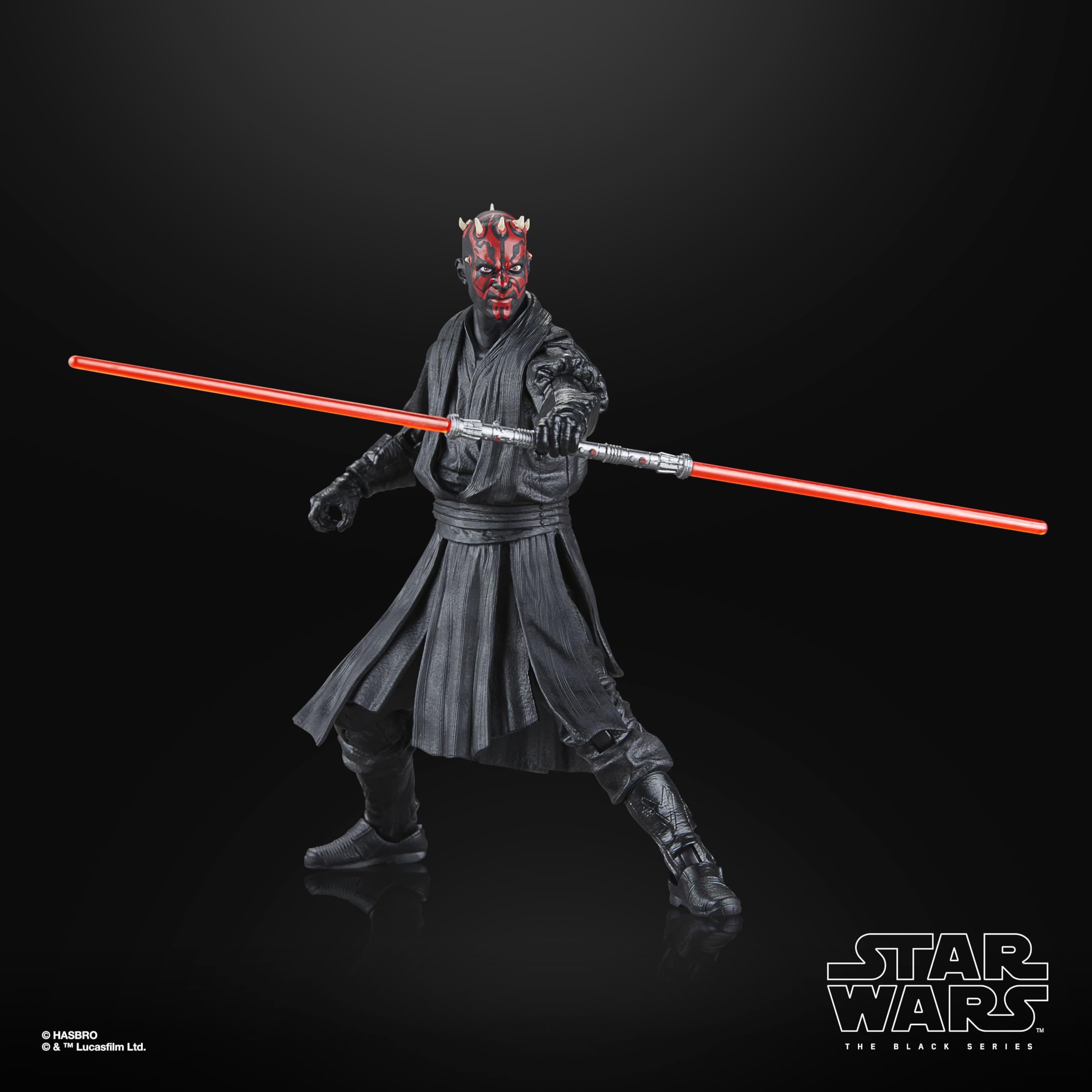 Foto 5 | Figura De Acción Star Wars The Black Series Darth Maul 15 Cm - Venta Internacional.