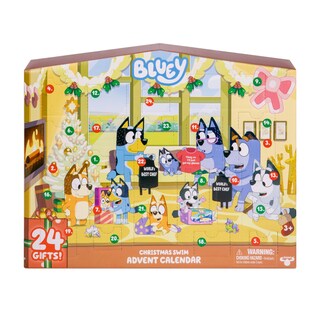 Foto 1 | Calendario De Adviento Bluey Christmas Swim Con Figuras Y Accesorios - Venta Internacional.