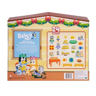 Foto 2 | Calendario De Adviento Bluey Christmas Swim Con Figuras Y Accesorios - Venta Internacional.
