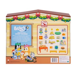 Foto 4 | Calendario De Adviento Bluey Christmas Swim Con Figuras Y Accesorios - Venta Internacional.