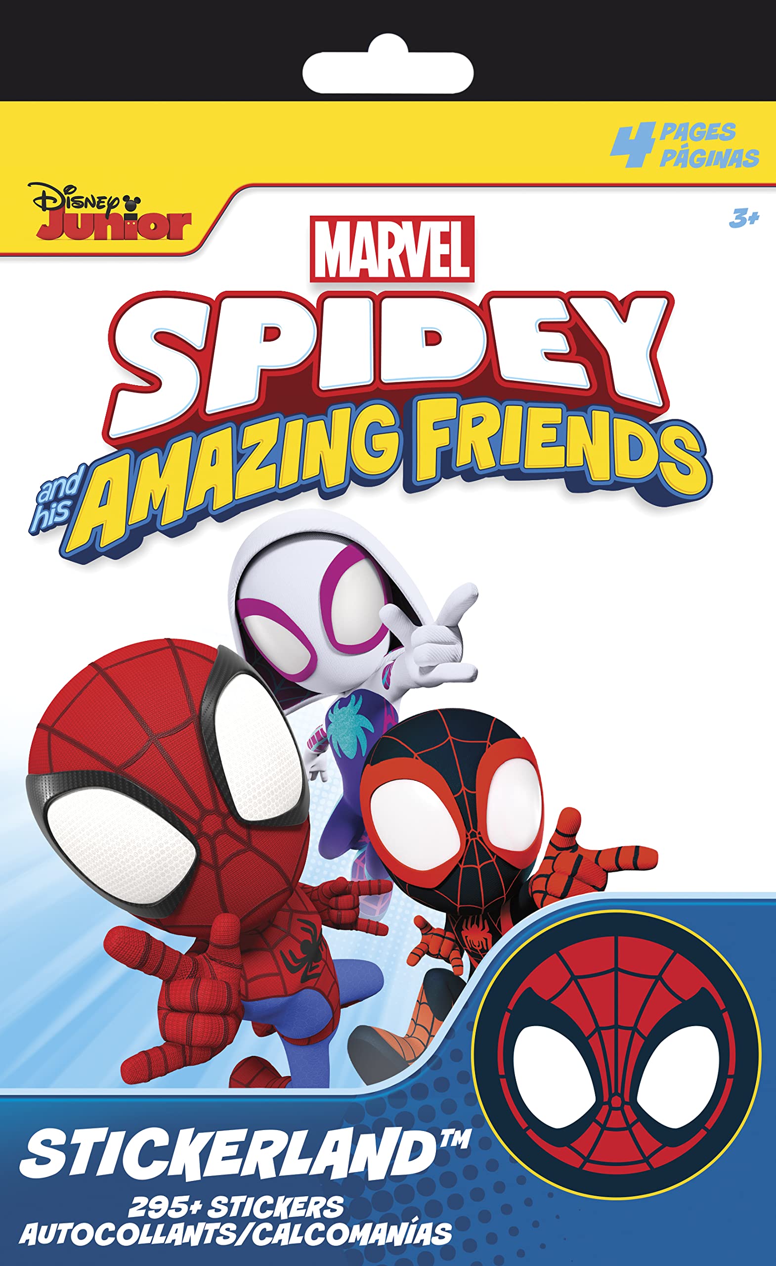 Foto 2 pulgar | Bloc De Pegatinas Stickerland Spidey Y Sus Increíbles Amigos - Venta Internacional.