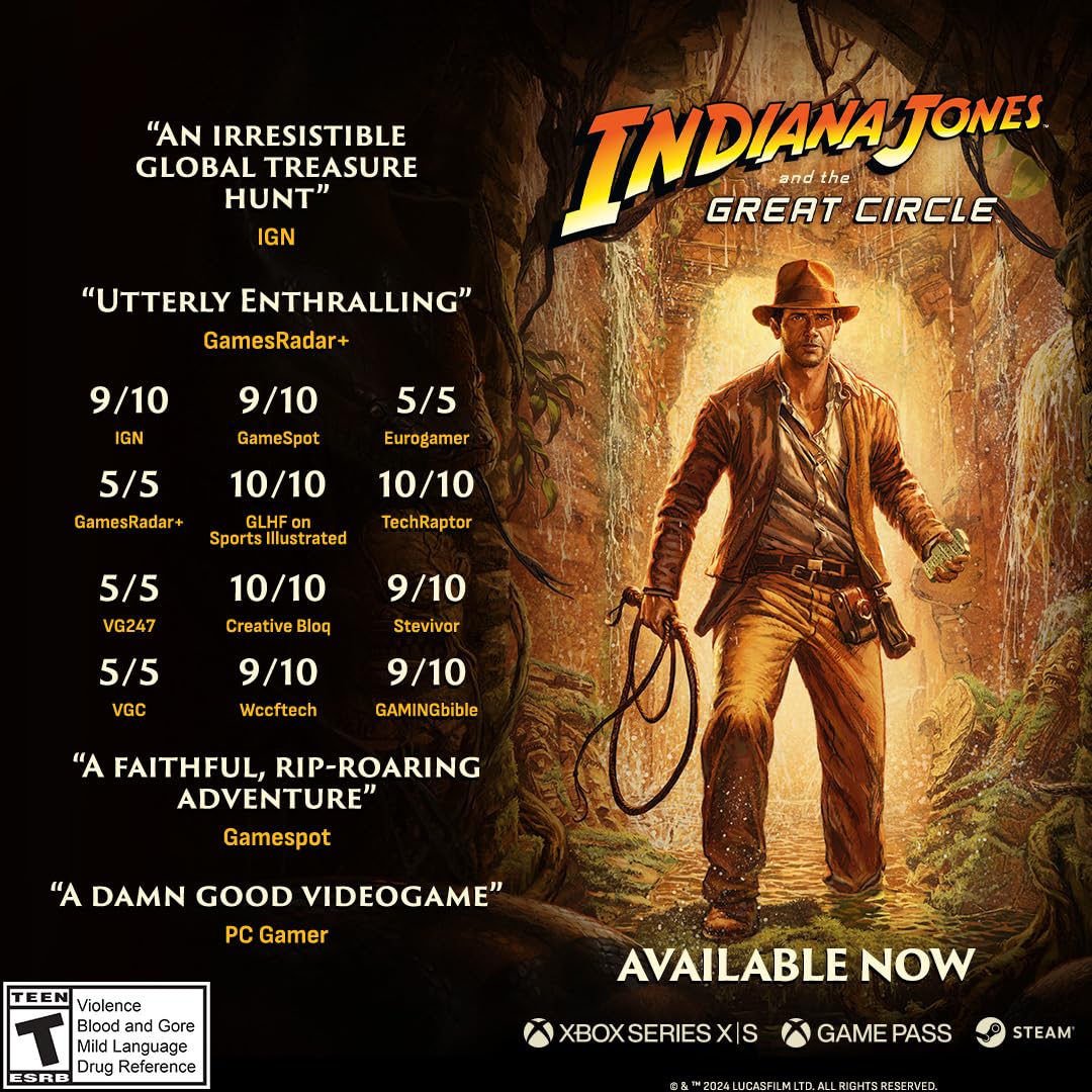 Foto 5 pulgar | Videojuego Indiana Jones And The Great Circle Collector's Ed. - Venta Internacional.