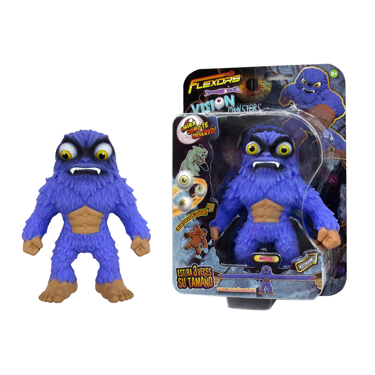 Foto 4 pulgar | Figura De Acción Ruz Flexors Miche 22cm Azul