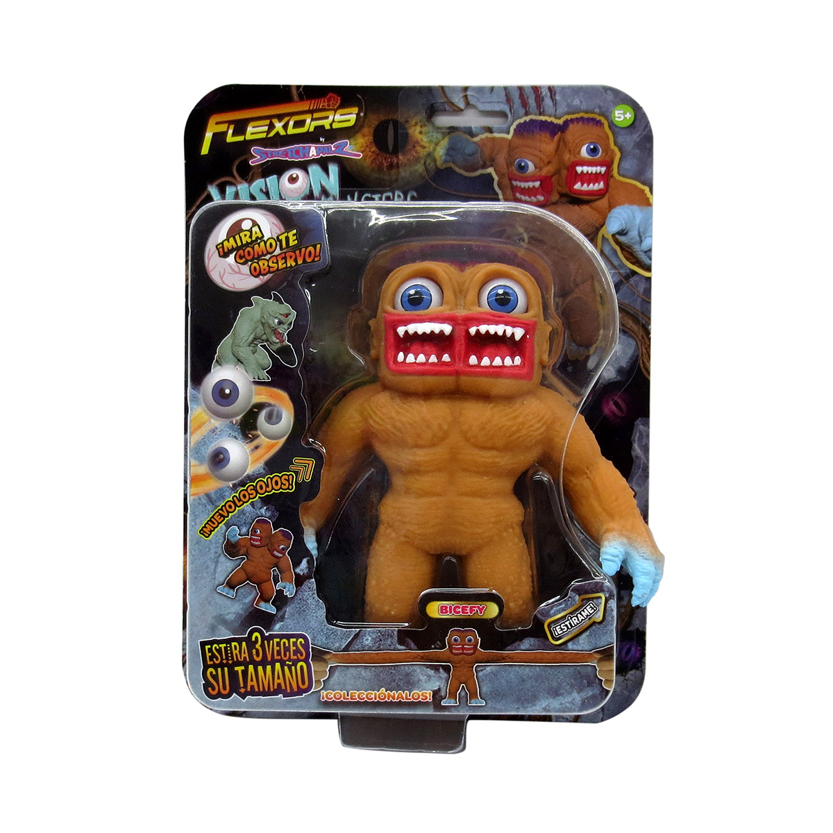 Foto 3 pulgar | Figura De Acción Ruz Flexors Bicefy 22cm Naranja