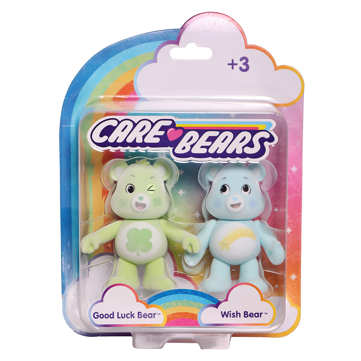 Foto 5 pulgar | Muñecos Ruz Care Bears Good Luck & Wish 21cm Verde Azul