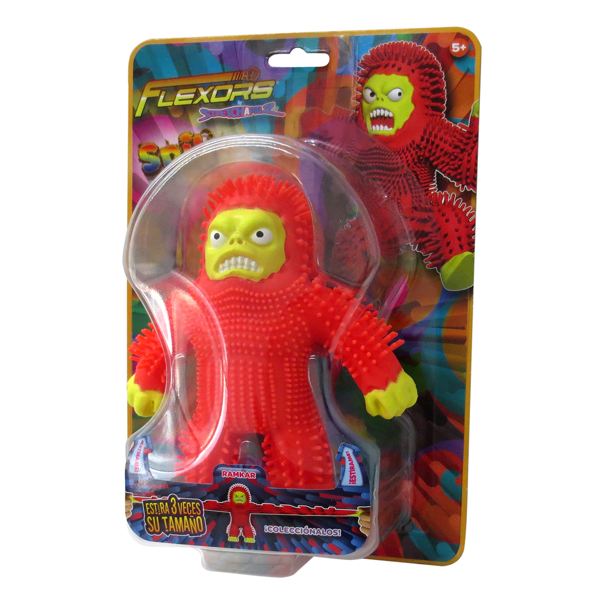Foto 2 pulgar | Figura De Acción Ruz Flexors Spuky Ramkar 22cm Rojo