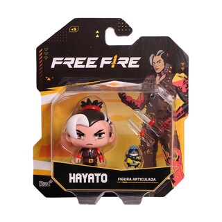 Foto 6 | Figura De Acción Ruz Free Fire Hayato Y Mr Wagor