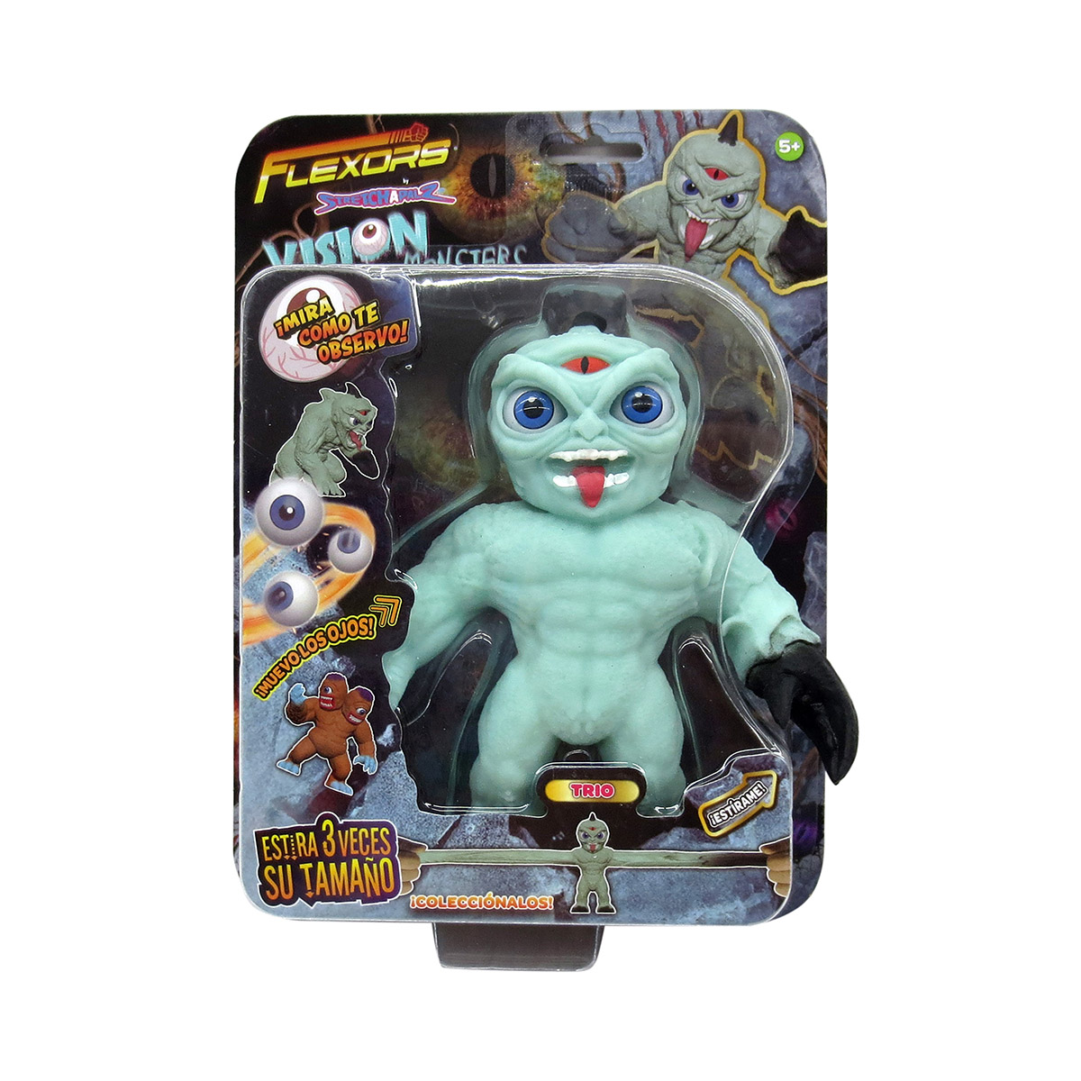 Foto 3 pulgar | Figura De Acción Ruz Flexors Trio 22cm Gris