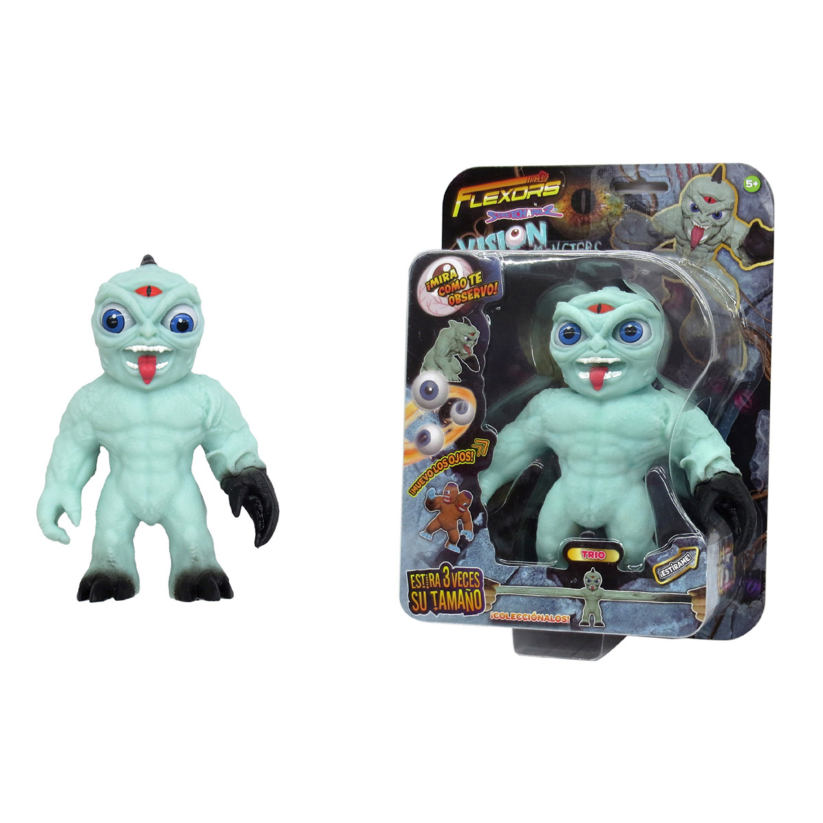 Foto 4 pulgar | Figura De Acción Ruz Flexors Trio 22cm Gris