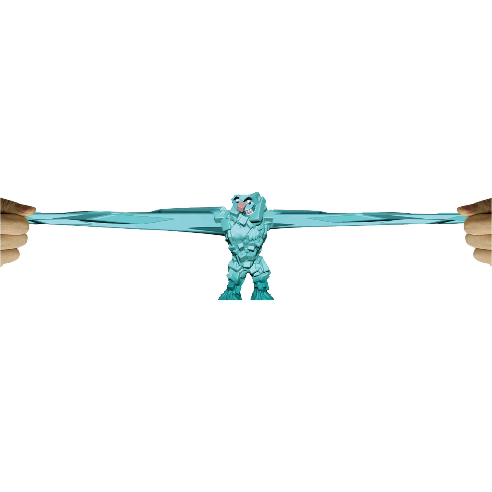 Foto 4 | Figura De Acción Ruz Flexors Reid 22cm Azul