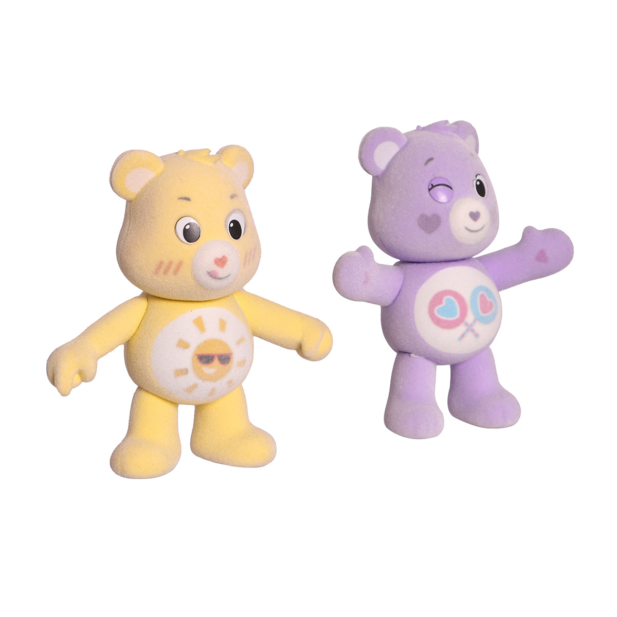 Foto 2 pulgar | Muñecos Ruz Care Bears Funshine & Share 21cm Amarillo Lila