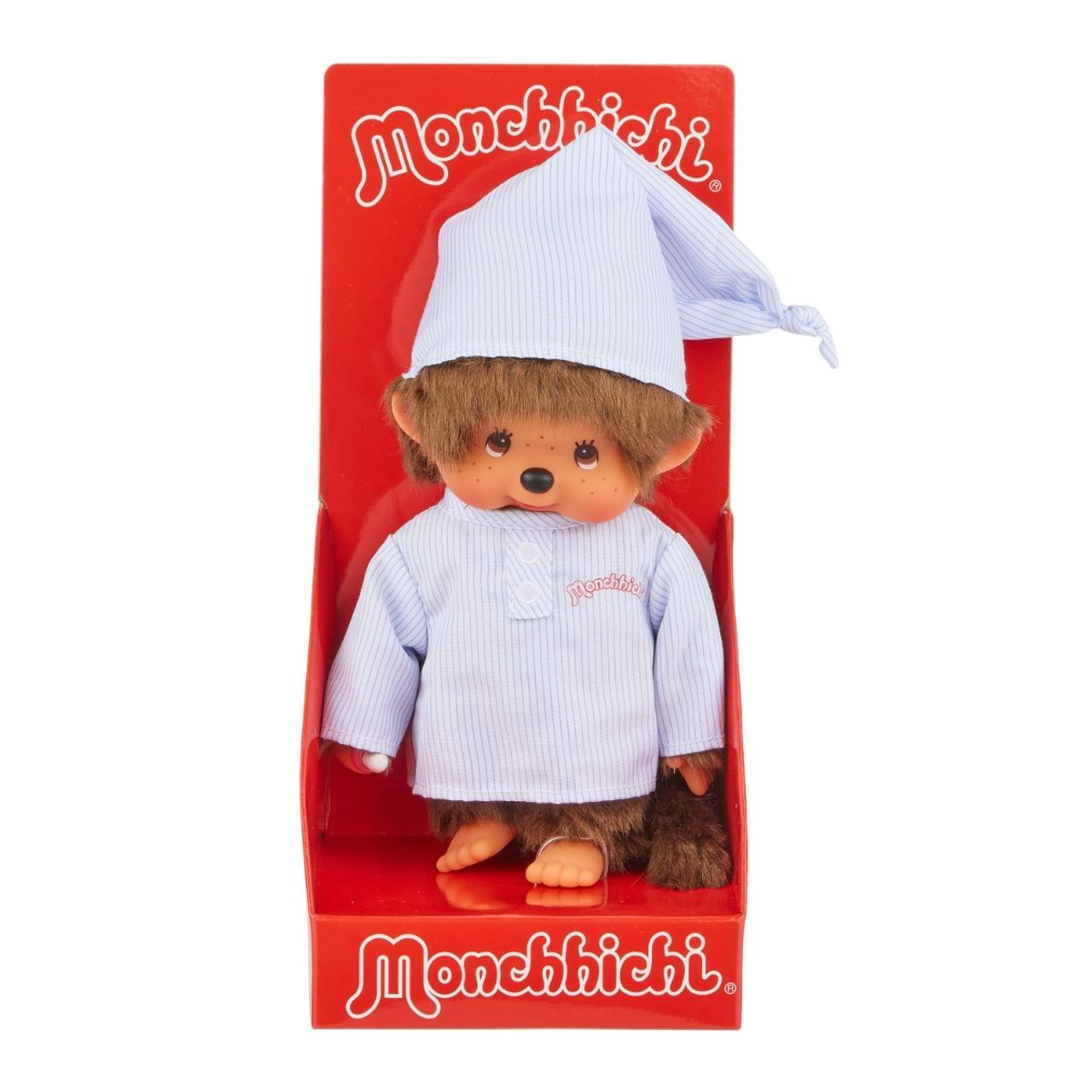 Foto 4 pulgar | Monchhichi Long Striped Pijama Boy Sekiguchi
