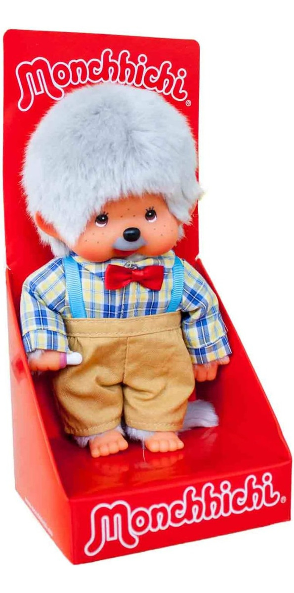 Foto 2 pulgar | Monchhichi Grandpa Sekiguchi Mattel