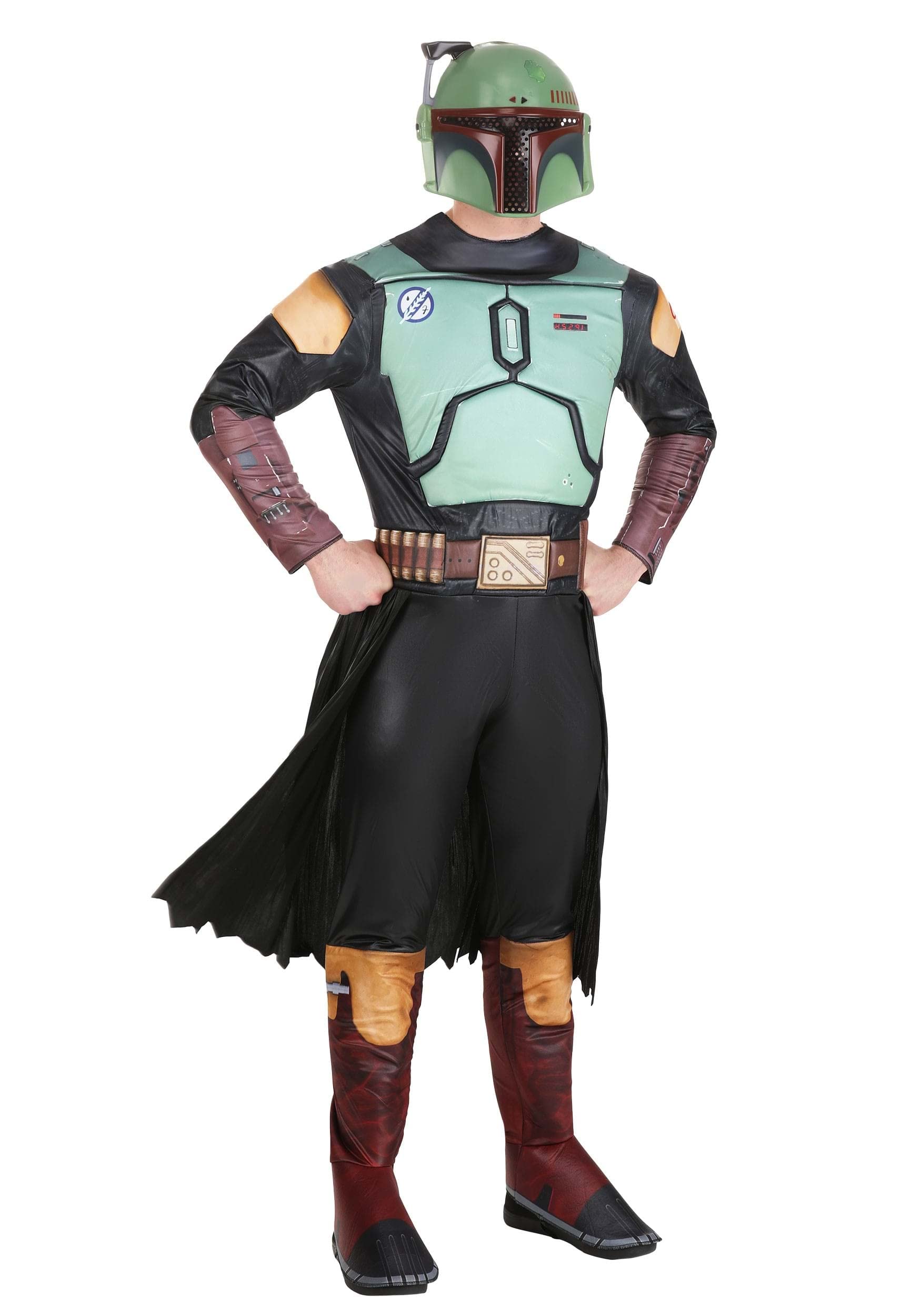 Foto 1 | Disfraz Jazwares Star Wars Boba Fett Deluxe Para Hombre Adulto - Venta Internacional.