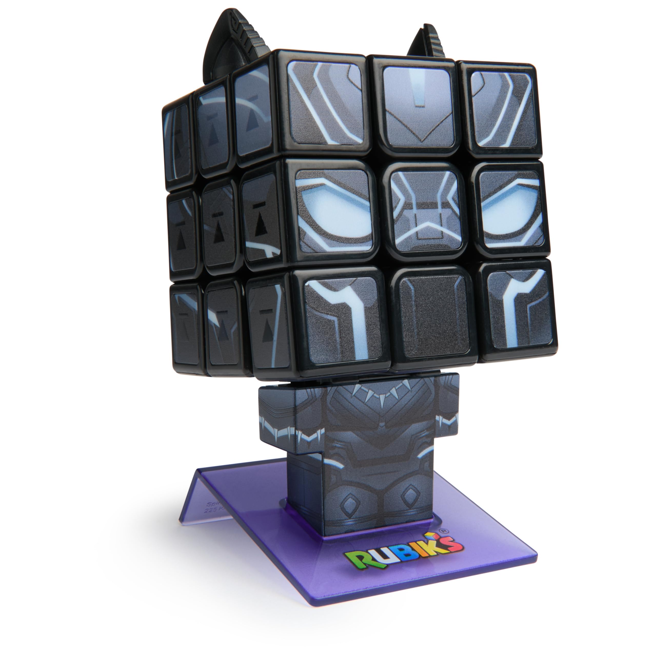 Foto 2 pulgar | Juguete Coleccionable Rubik's Cube Black Panther Cuber - Venta Internacional.