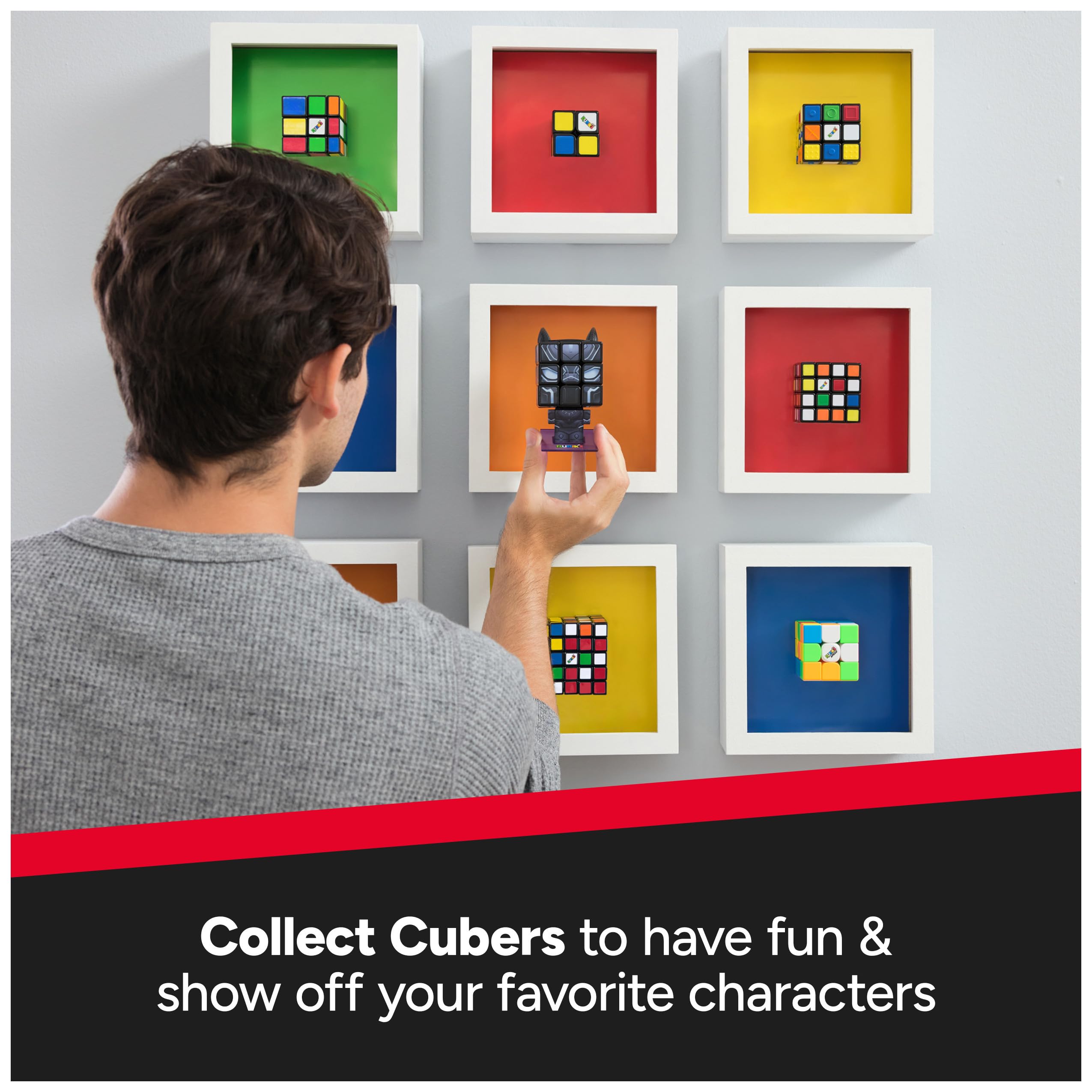 Foto 6 | Juguete Coleccionable Rubik's Cube Black Panther Cuber - Venta Internacional.